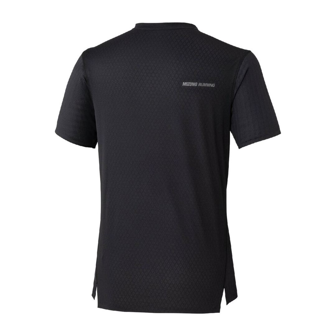 クイックドライ ジャカード Tシャツ ブラック S