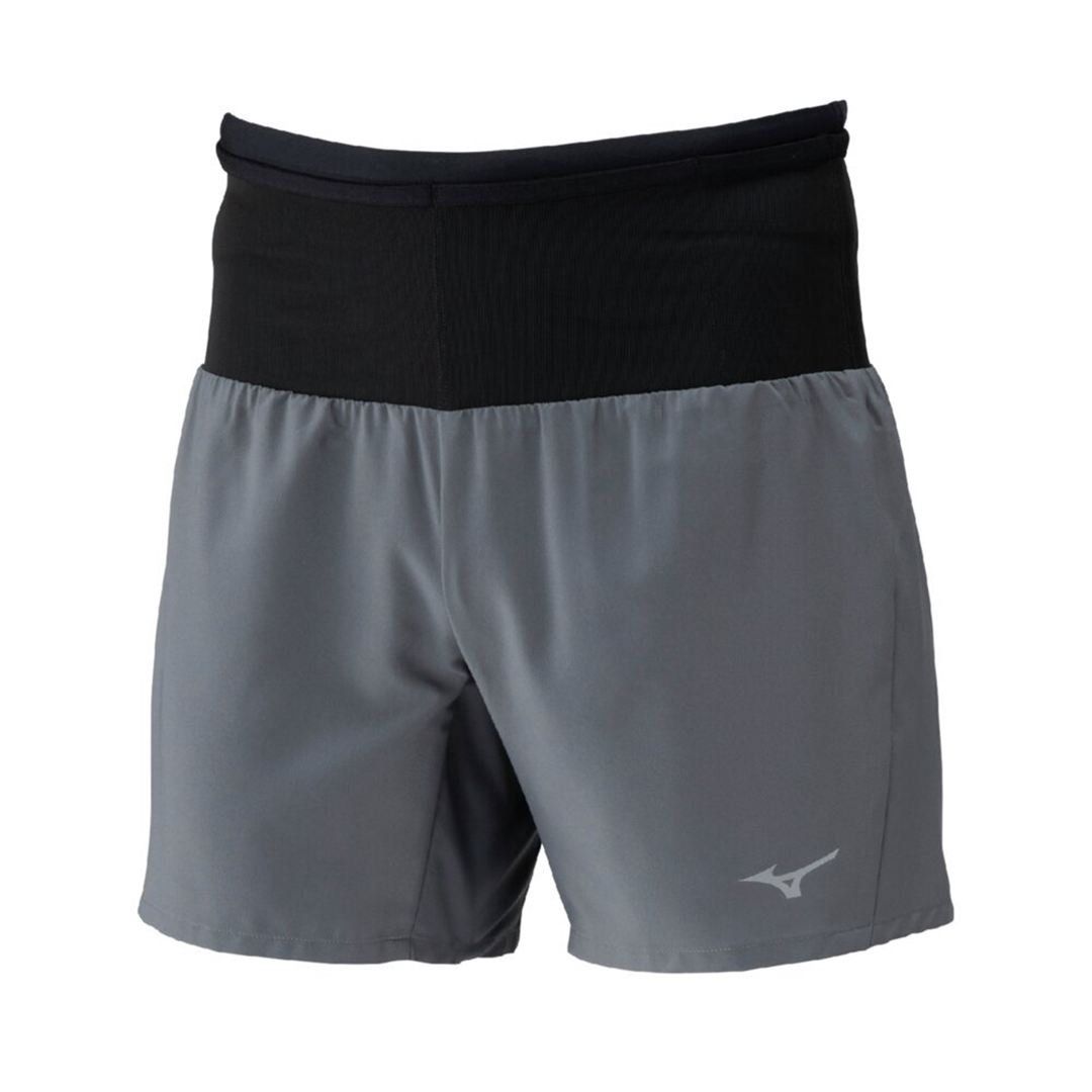 ランニング マルチポケットパンツ 6インチ グレー XL