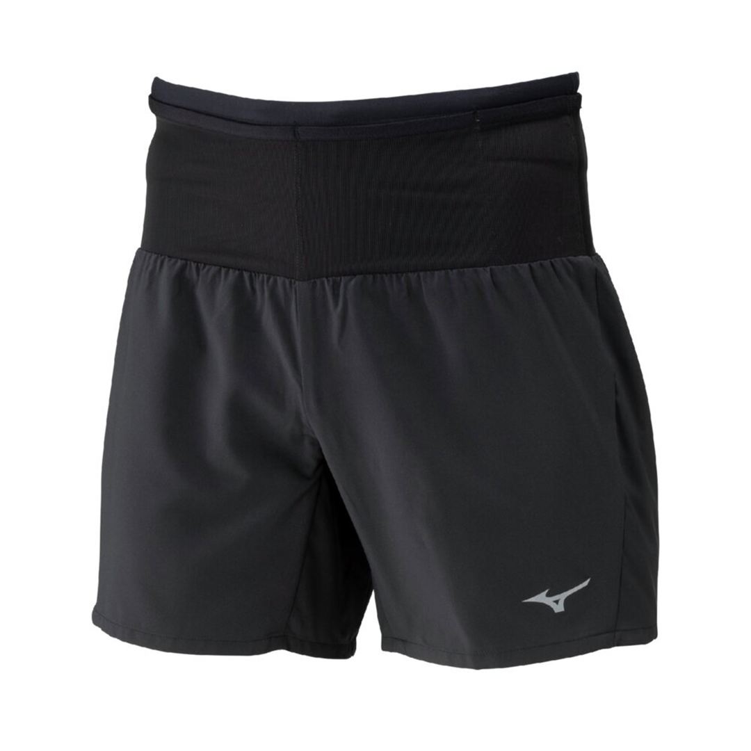 ランニング マルチポケットパンツ 6インチ ブラック XL
