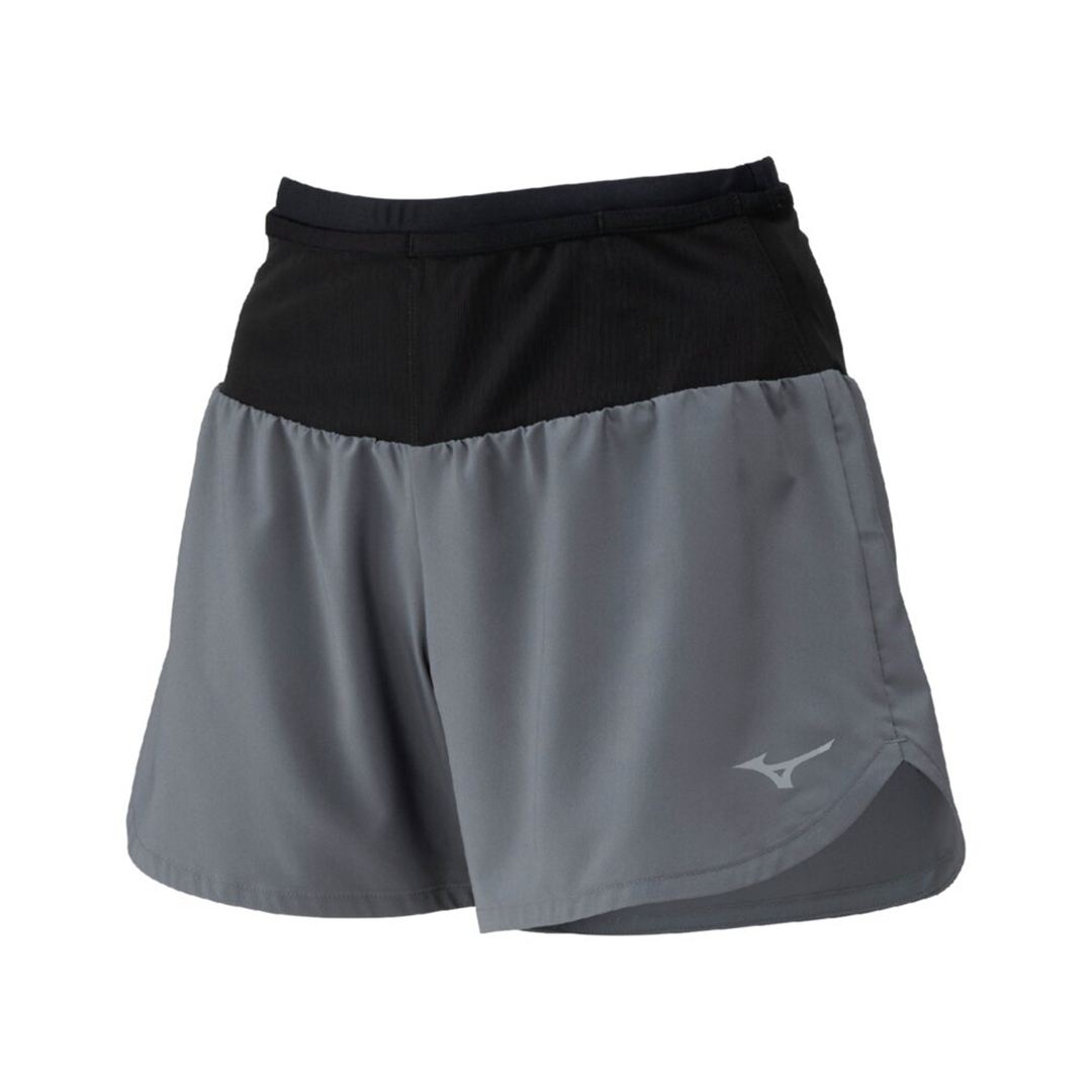 ランニング マルチポケットパンツ 4インチ グレー XL