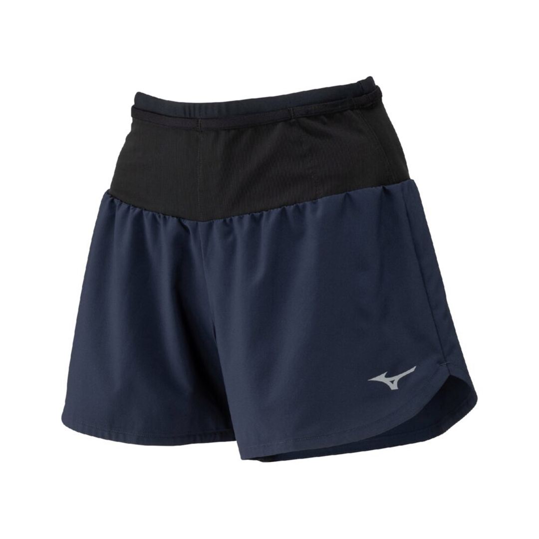 ランニング マルチポケットパンツ 4インチ ネイビー XL