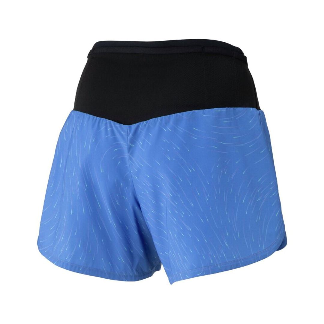 ランニング マルチポケットパンツ グラフィック4インチ ダズリングブルー XL
