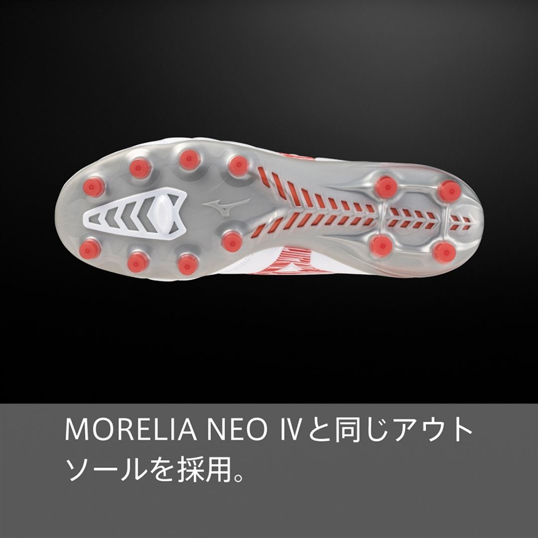 モナルシーダNEO III PRO ホワイト×レッド 30.0