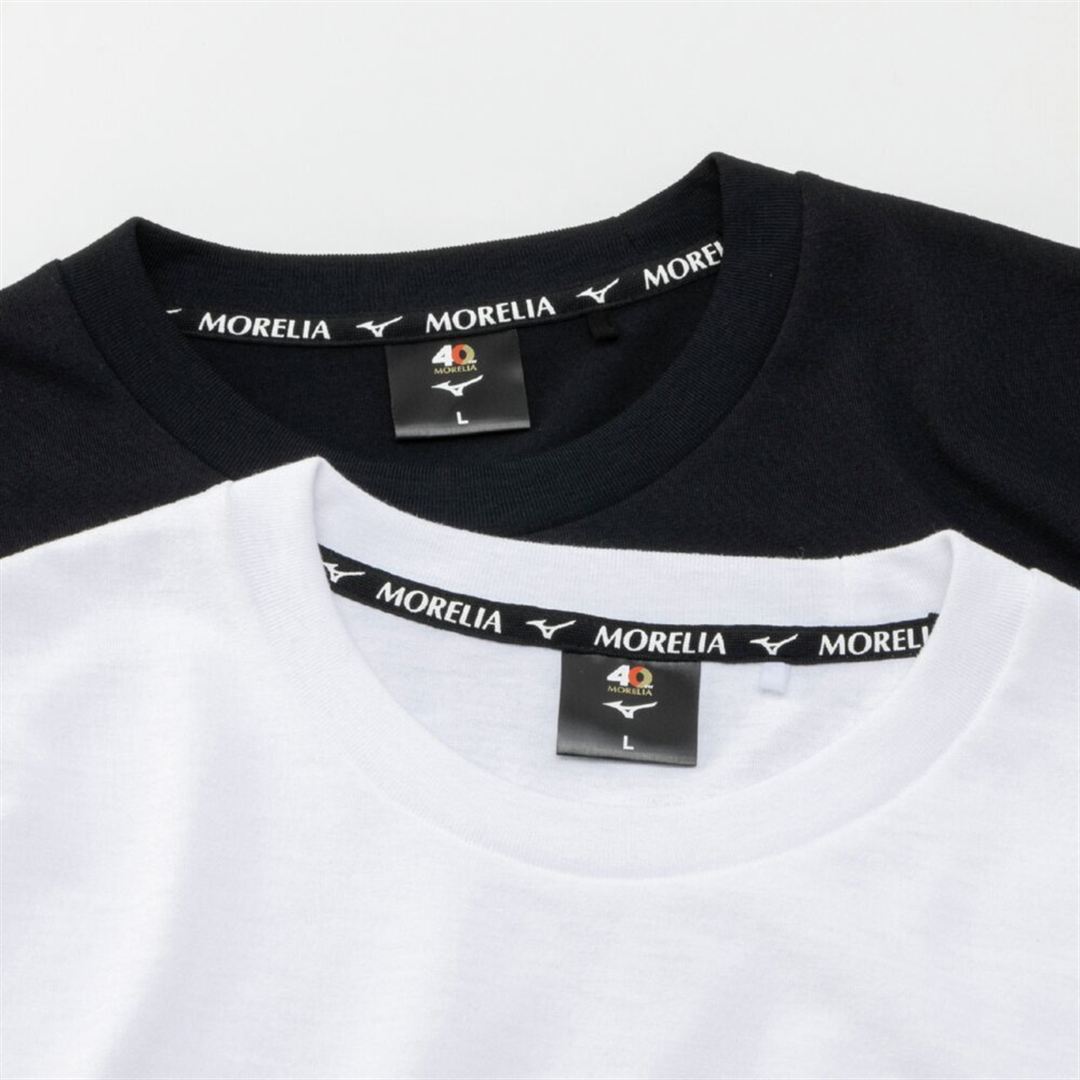 モレリア 2枚セットTシャツ MADE IN JAPAN ブラック×ホワイト S