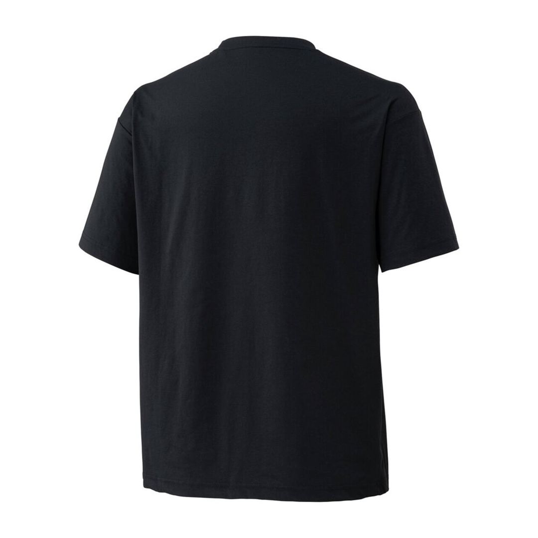 モレリア ストレッチソフトドライTシャツ ブラック S