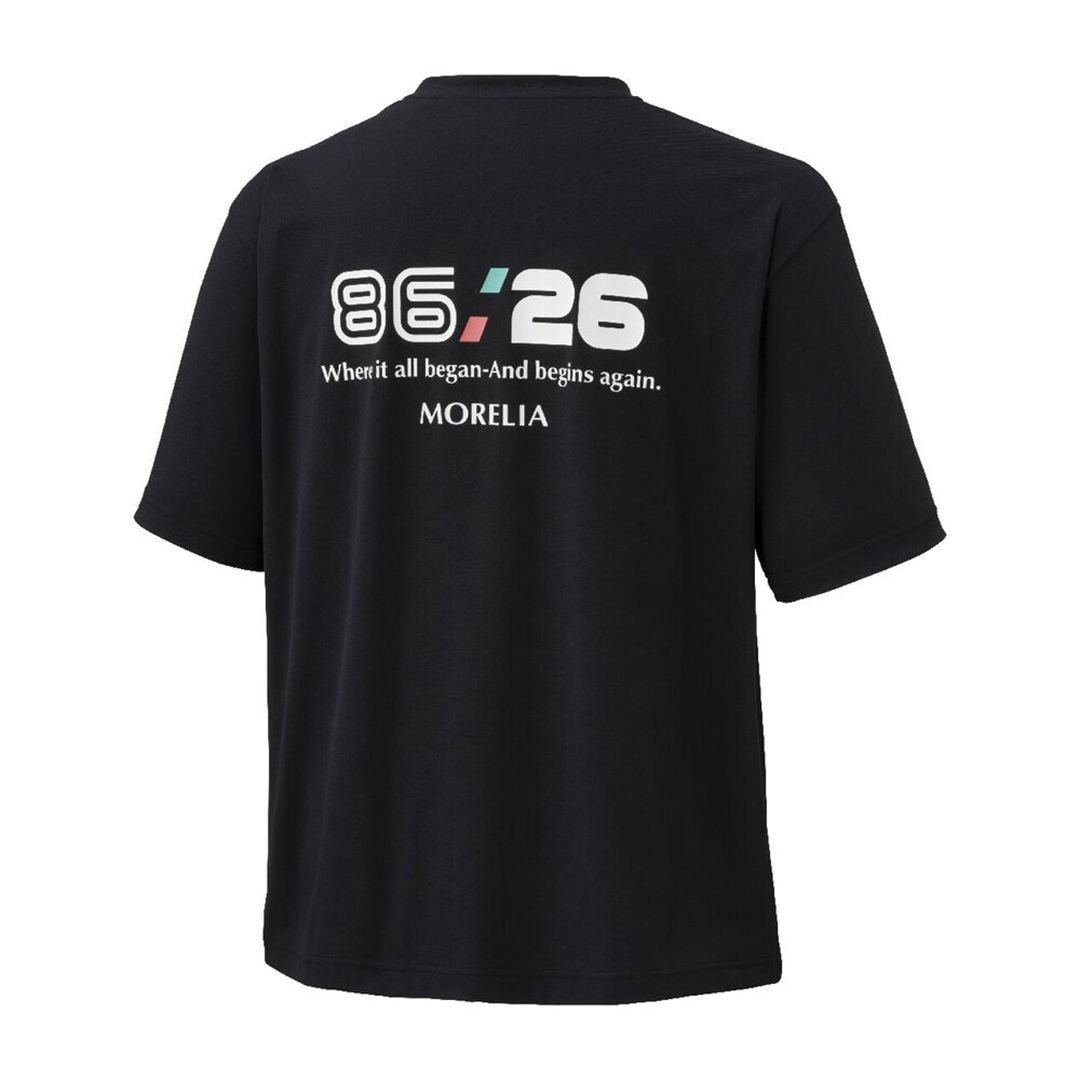 モレリア プリントTシャツ ブラック XL