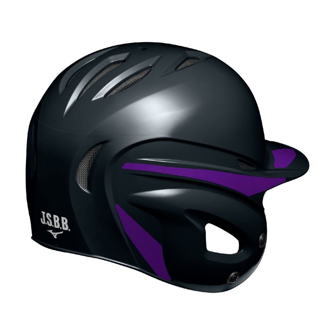 MIZUNO HELMET DECAL(ヘルメットカスタムシール) パープル