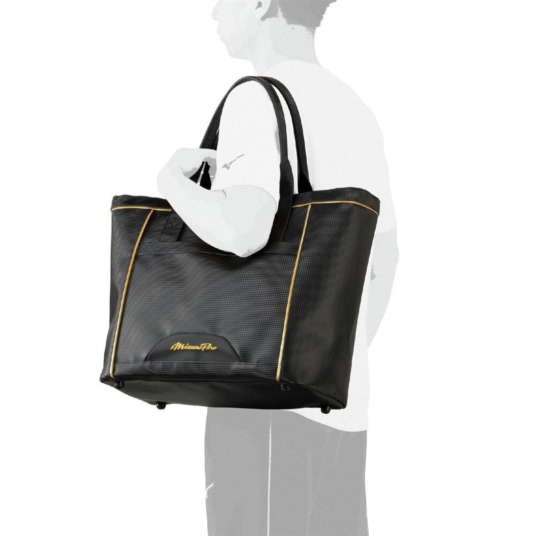 【ミズノプロ】トートバッグL(30L) ブラック
