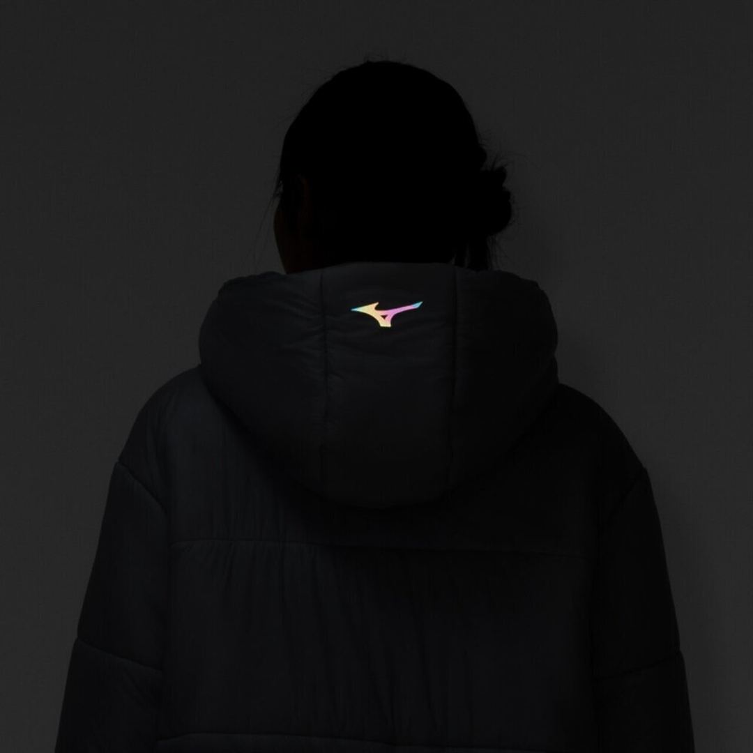 【保温素材／吸湿発熱】テックフィルブレスサーモコート ペールブルー XL