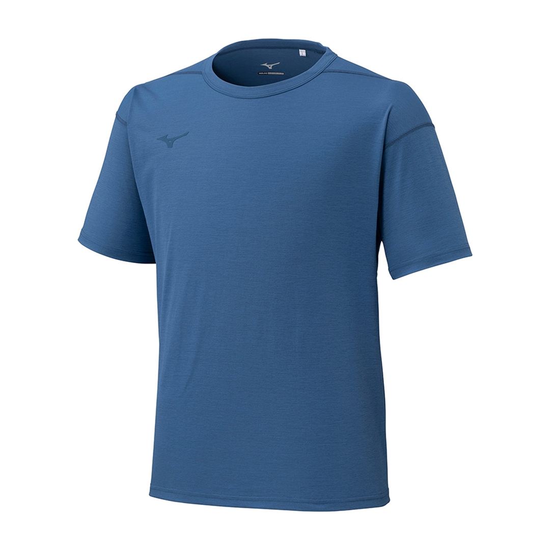 ストレッチソフトドライTシャツ ステラーブルー XL