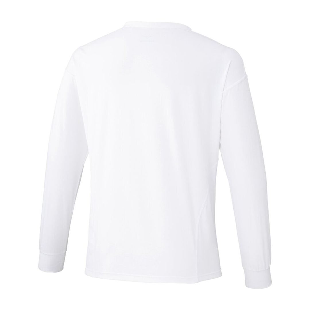 ストレッチソフトドライTシャツ(長袖) ホワイト XL