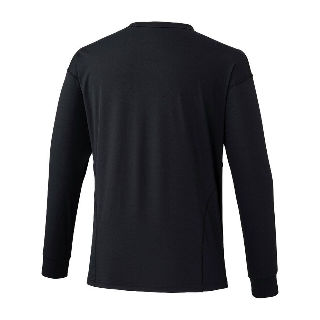 ストレッチソフトドライTシャツ(長袖) ブラック XL