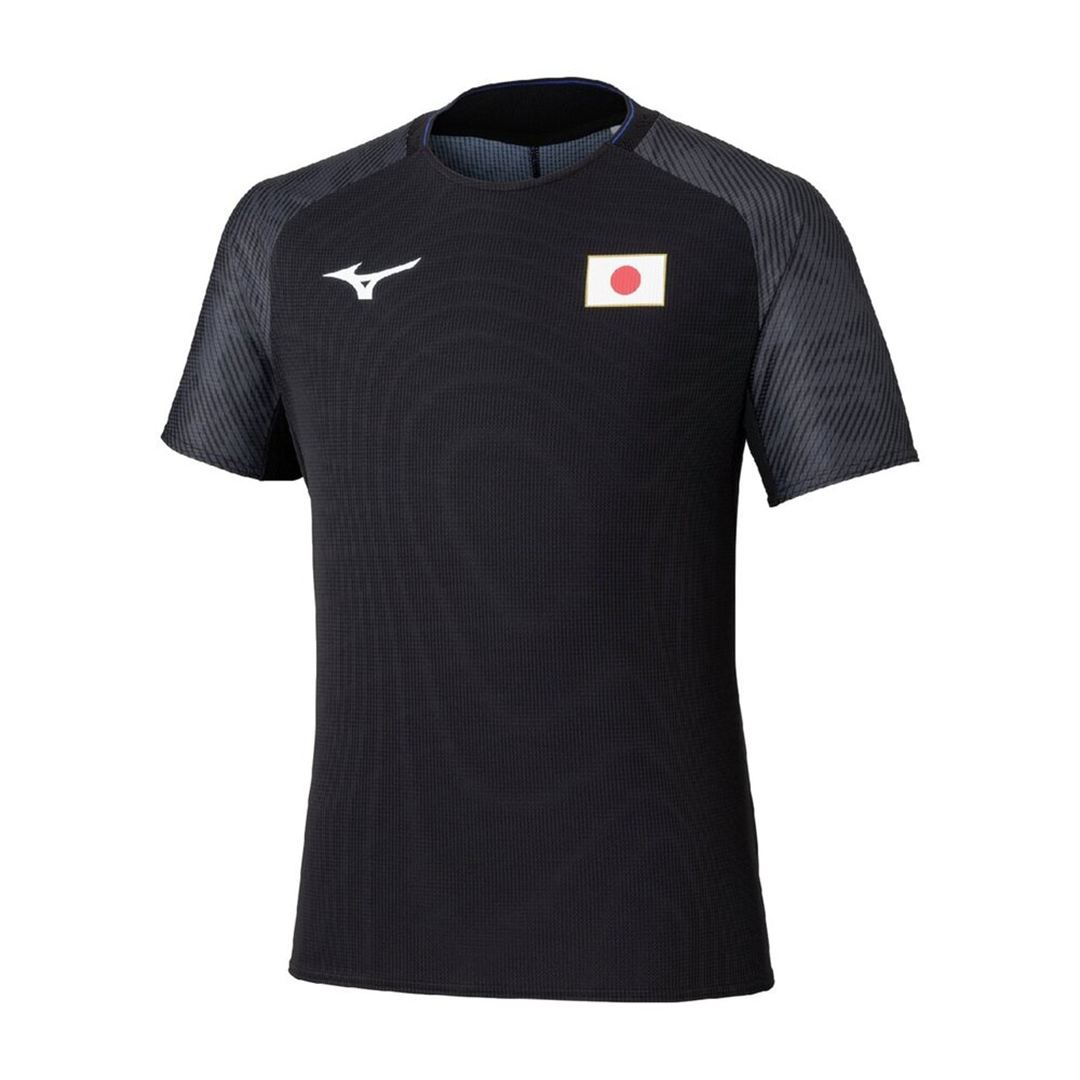 【汗処理／通気】オーセンティック ドライエアロフローTシャツ ブラック S