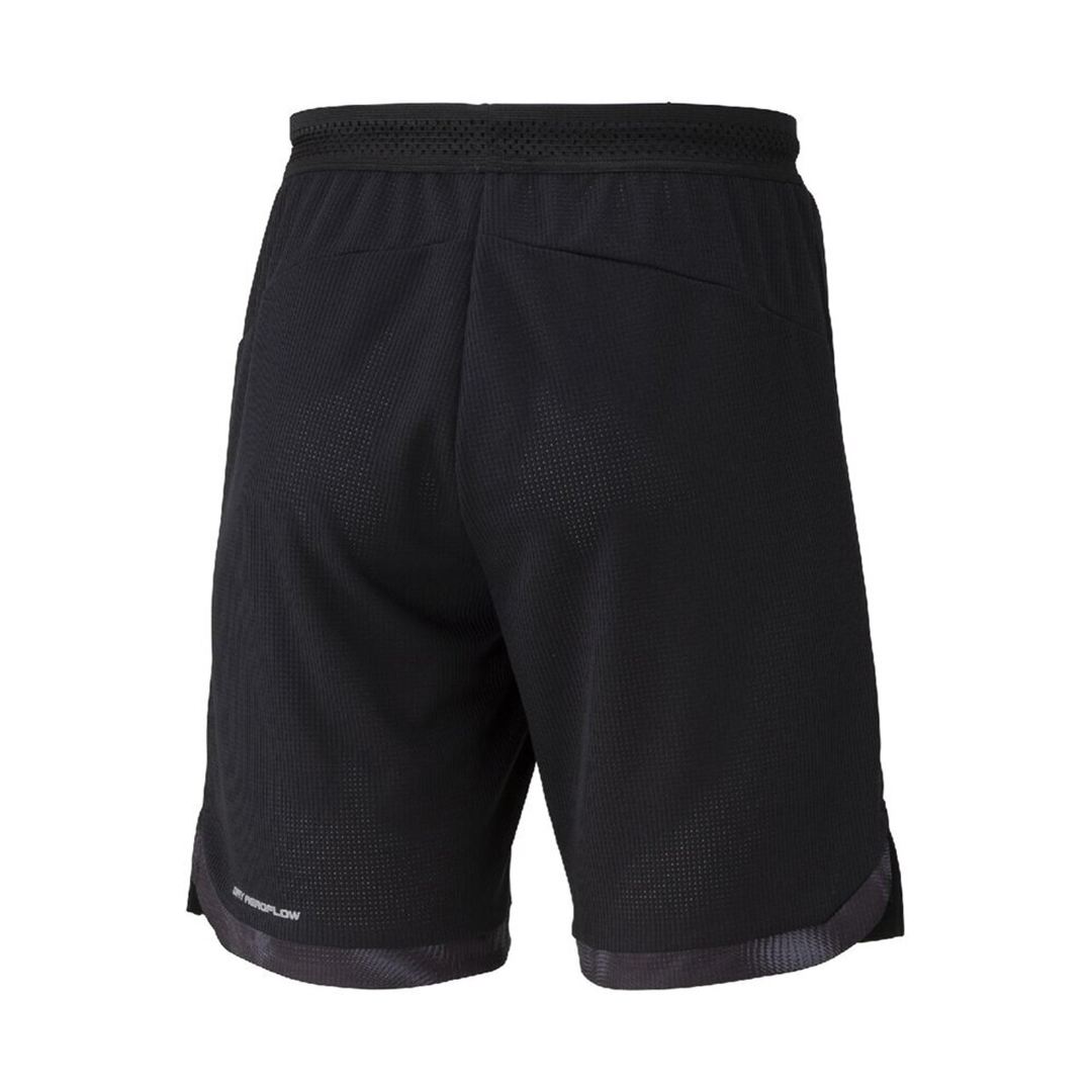 【汗処理／通気】ドライエアロフローハーフパンツ ブラック XL