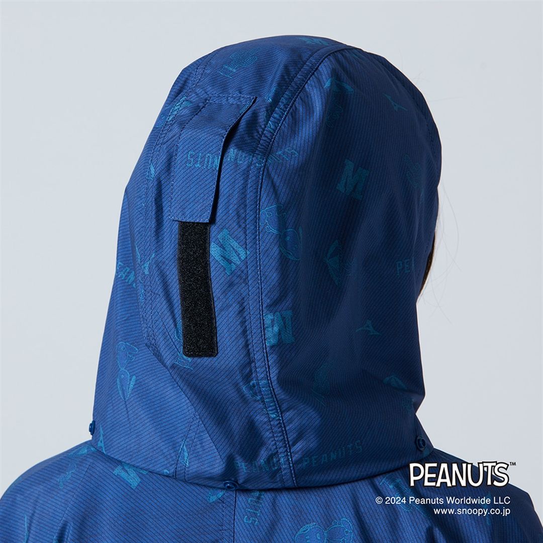 【PEANUTS】Compactウォーターリパレントコート ダークブルー JF