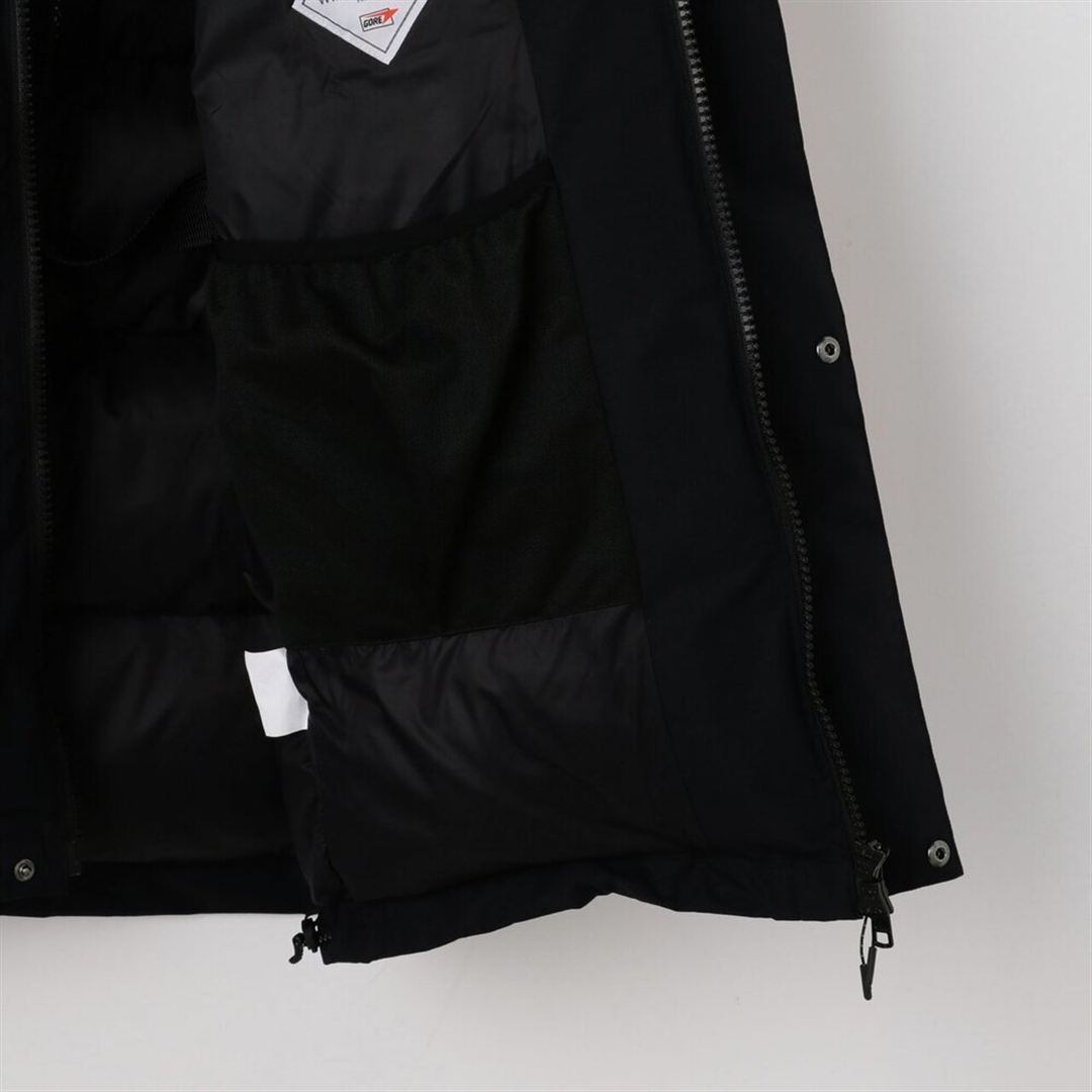 【吸湿発熱】WINDSTOPPER イエローナイフダウンジャケット ブラック 2XL