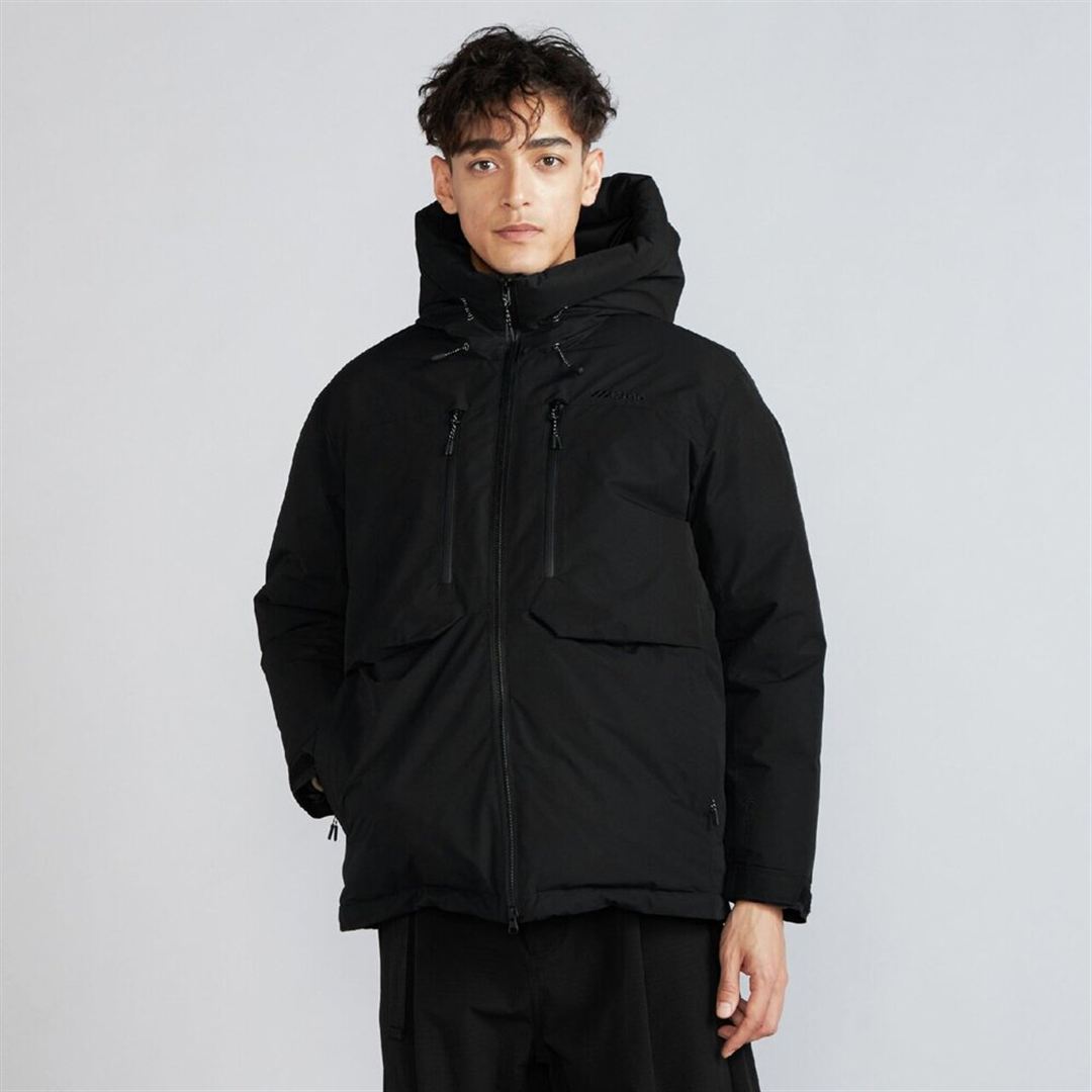 【吸湿発熱】WINDSTOPPER ダウラギリライトダウンジャケット ブラック XL