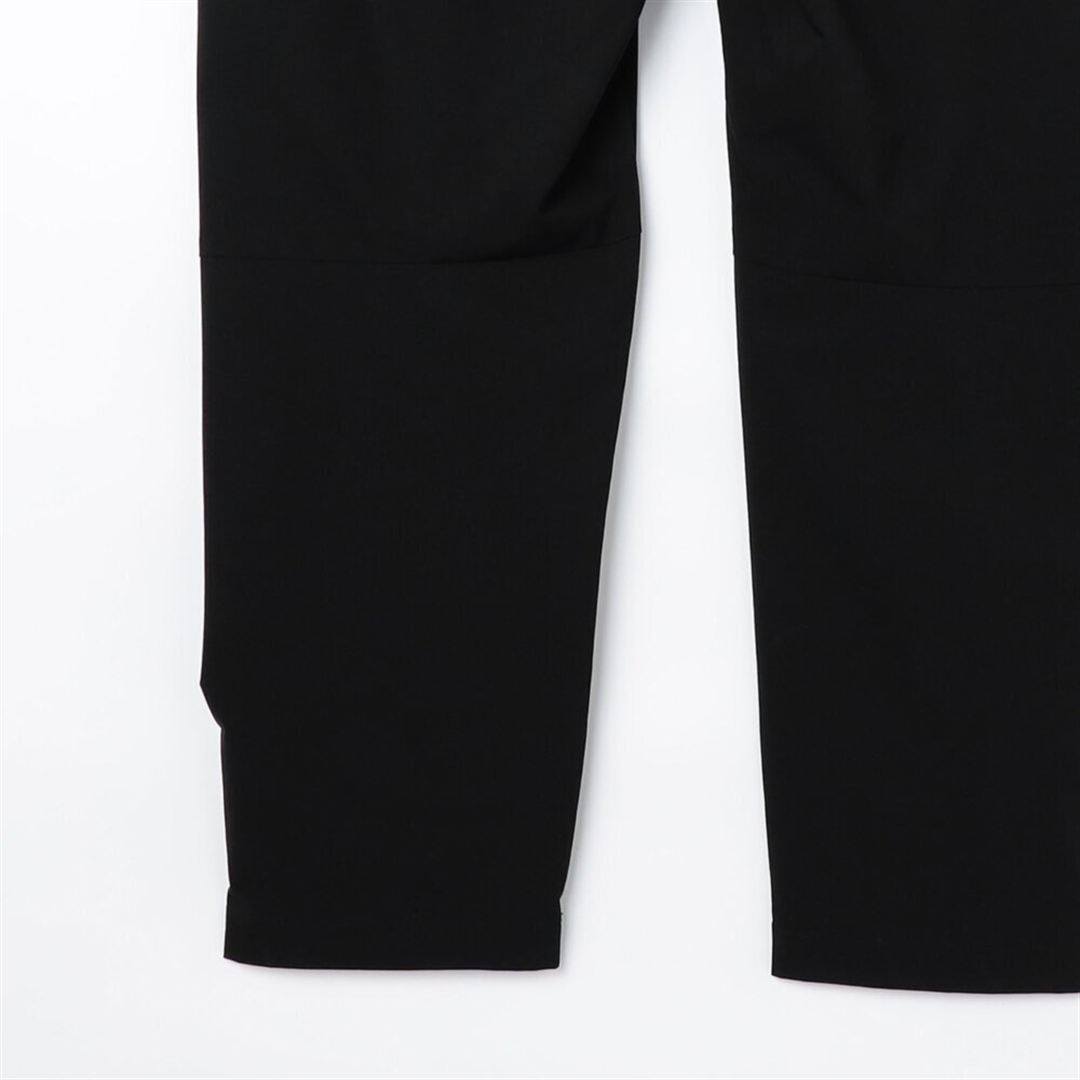 MIZUNO BUDDYストレッチ撥水テーパードパンツ ブラック S