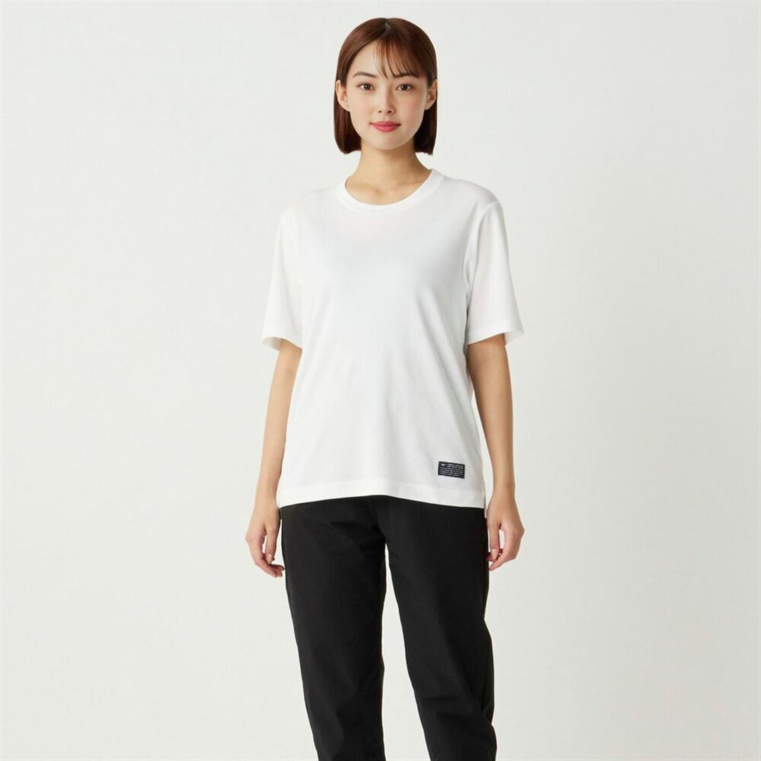 【ミズノ直営限定／接触冷感】アイスタッチTシャツ ホワイト XL
