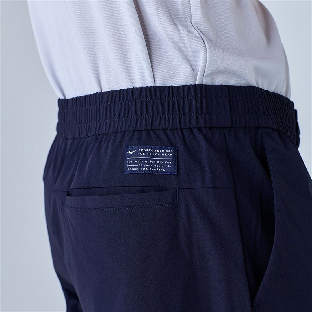 【接触冷感】アイスタッチパンツ ネイビー XL
