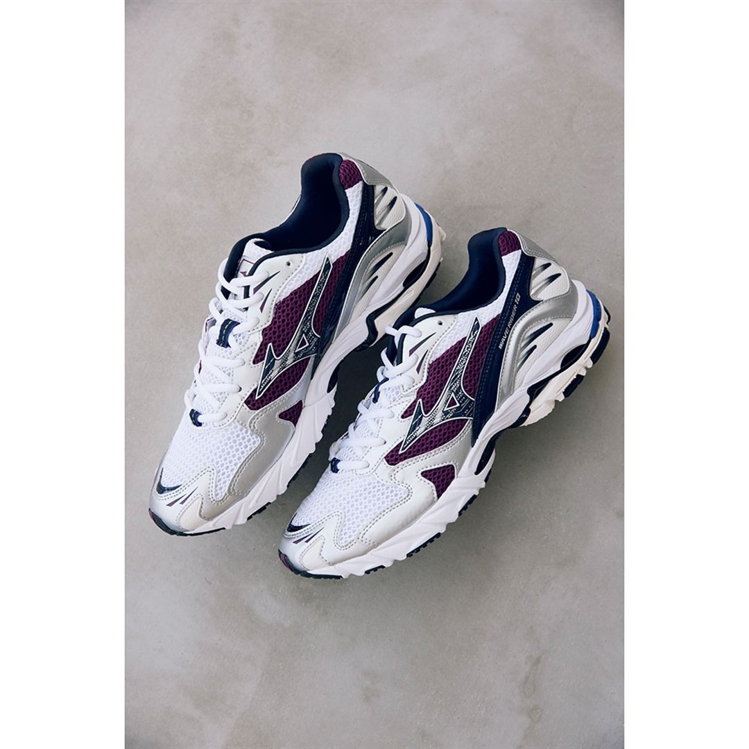 WAVE RIDER 10 ホワイト×ブラック×パープル 29.5
