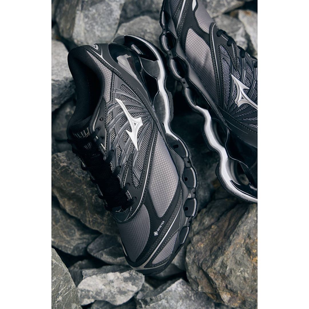 WAVE PROPHECY LS GTX(ゴアテックス／防水) グレー×シルバー×ブラック 23.0