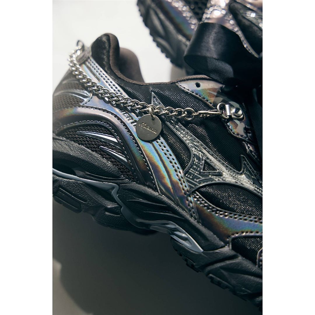 WAVE RIDER 10 ブラック×シルバー×メタリックブラック 24.5