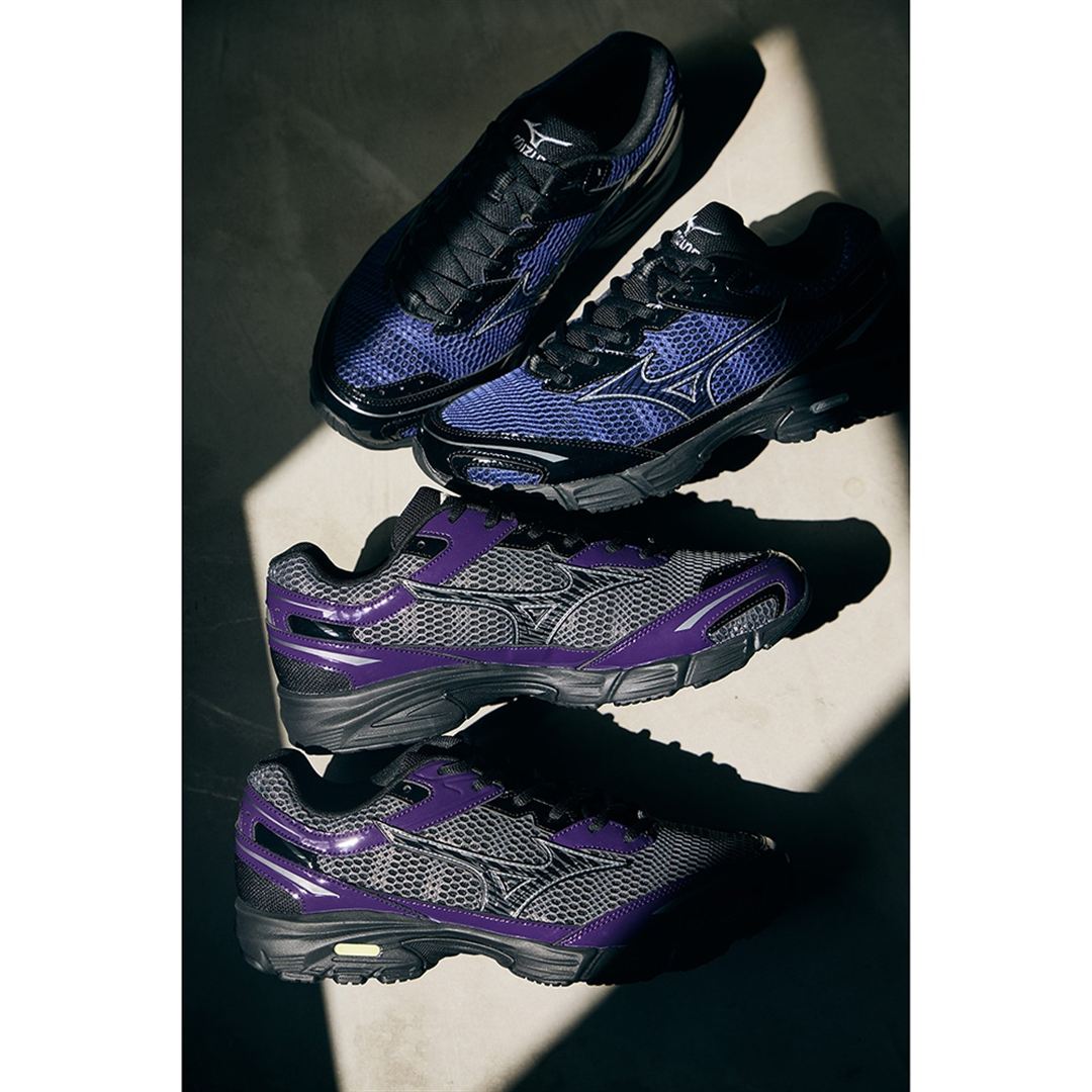 MIZUNO FORTIS LS ダークグレー×パープル 30.0