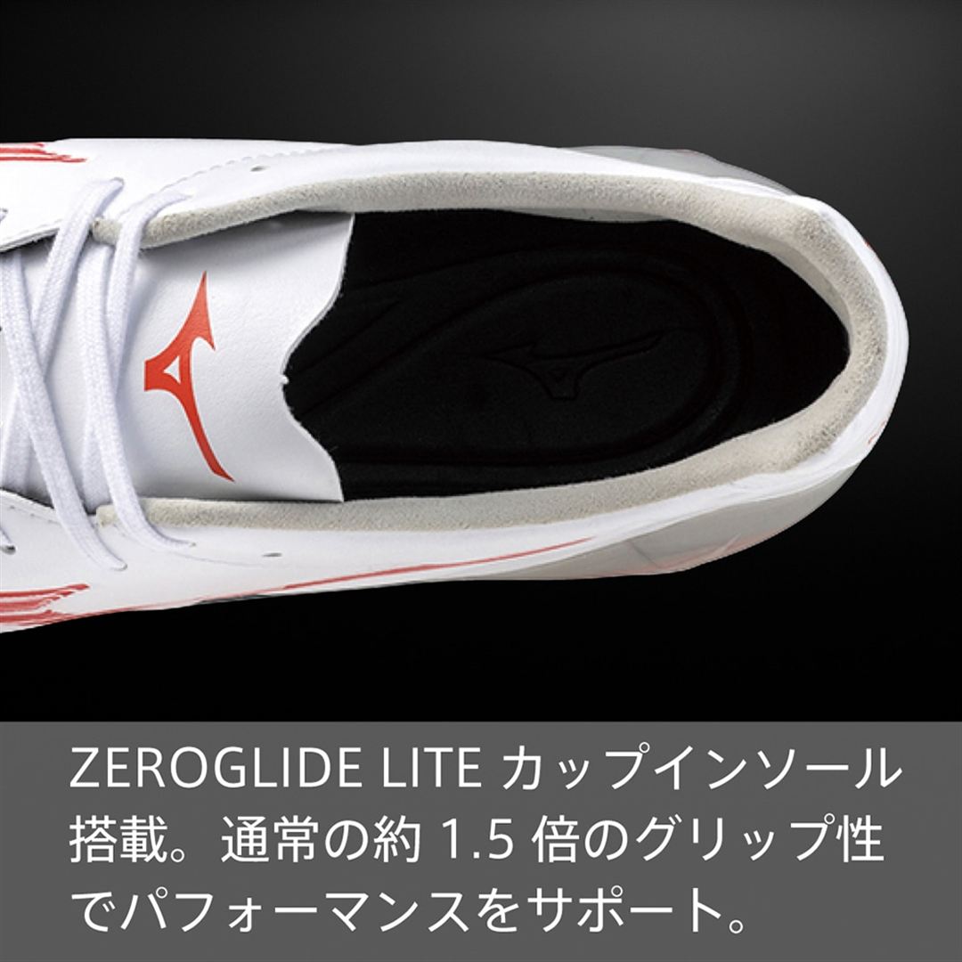 モナルシーダNEO III PRO ホワイト×レッド 30.0