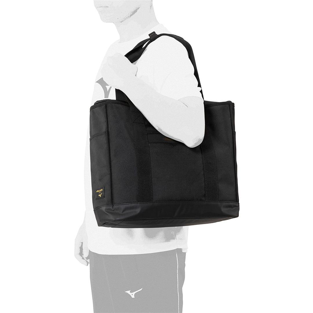 【ミズノプロ】マグネットトートバッグ(22L) ブラック