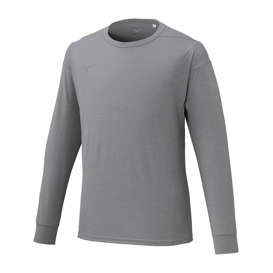 ストレッチソフトドライTシャツ(長袖) フロストグレー XL