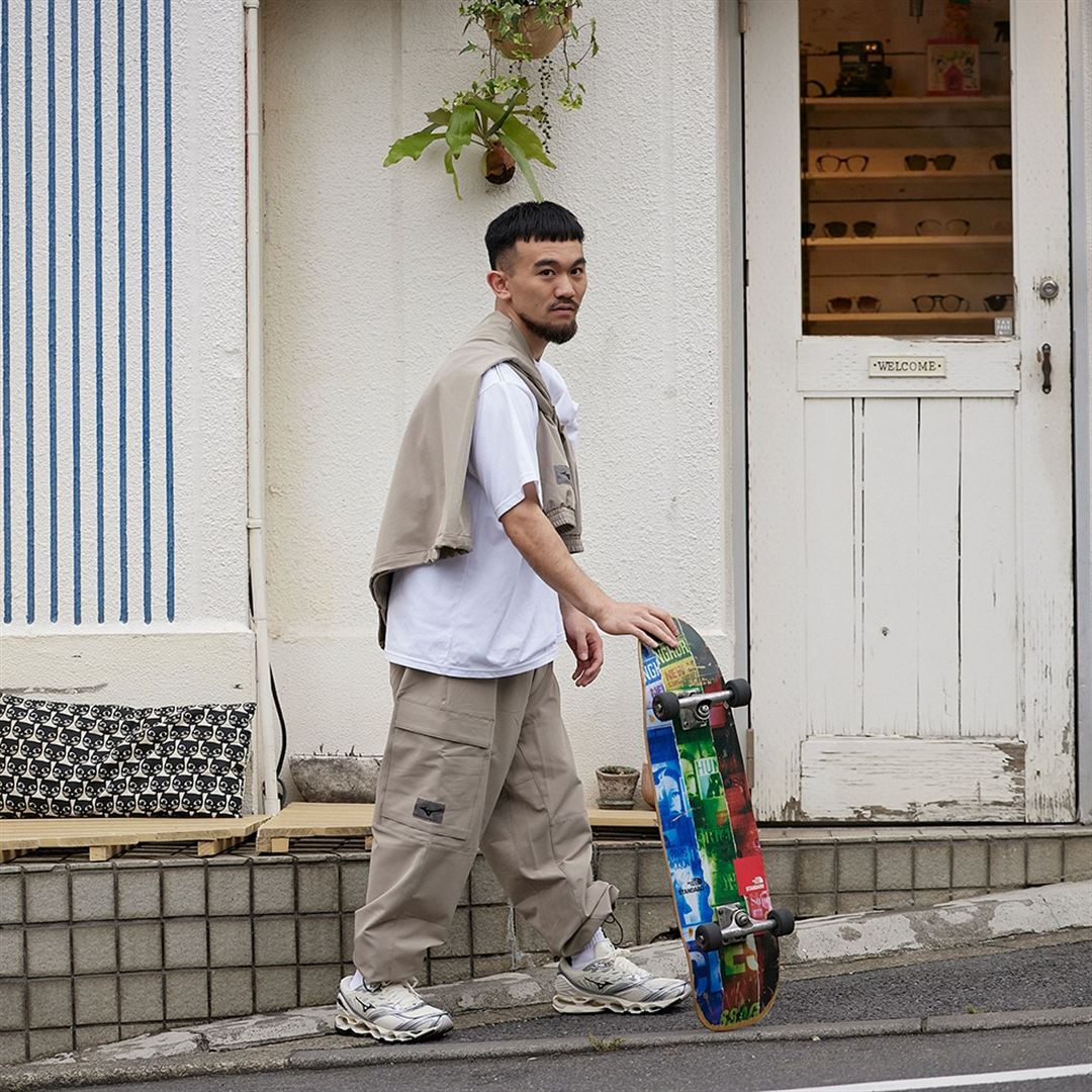 ルーズフィットロングパンツ ヴィンテージカーキ S