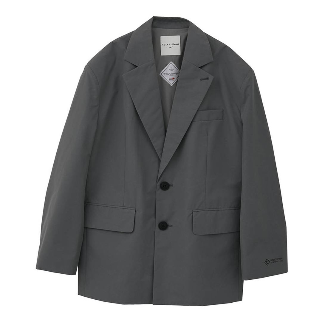 【CLANE】WINDSTOPPER TAILORED JACKET グレー 1