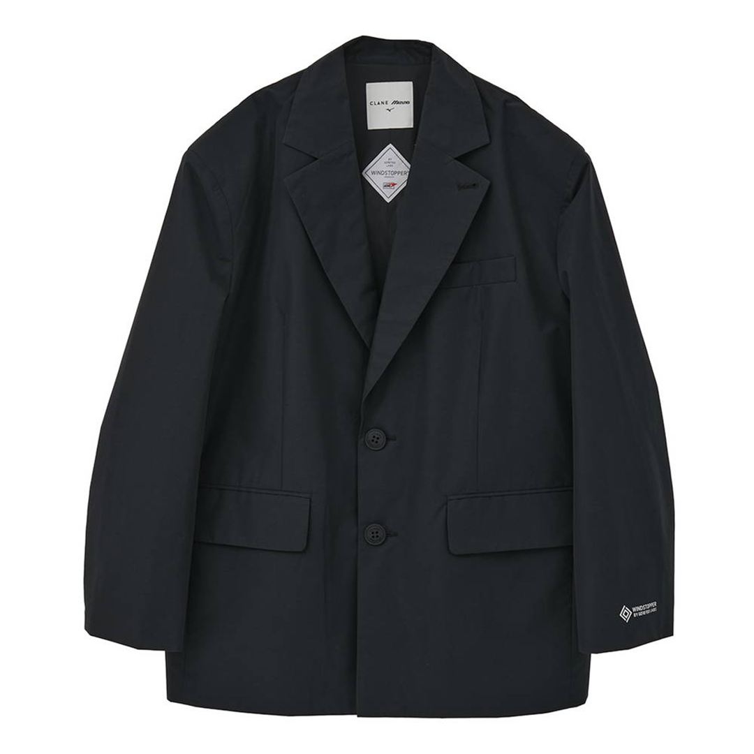 【CLANE】WINDSTOPPER TAILORED JACKET ブラック 2