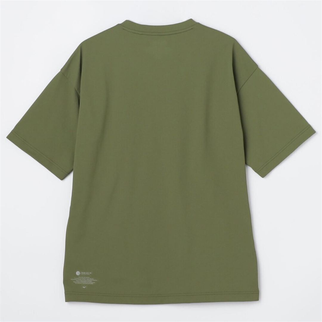 【ミズノ直営限定】アンチスウェット Tシャツ カーキ M