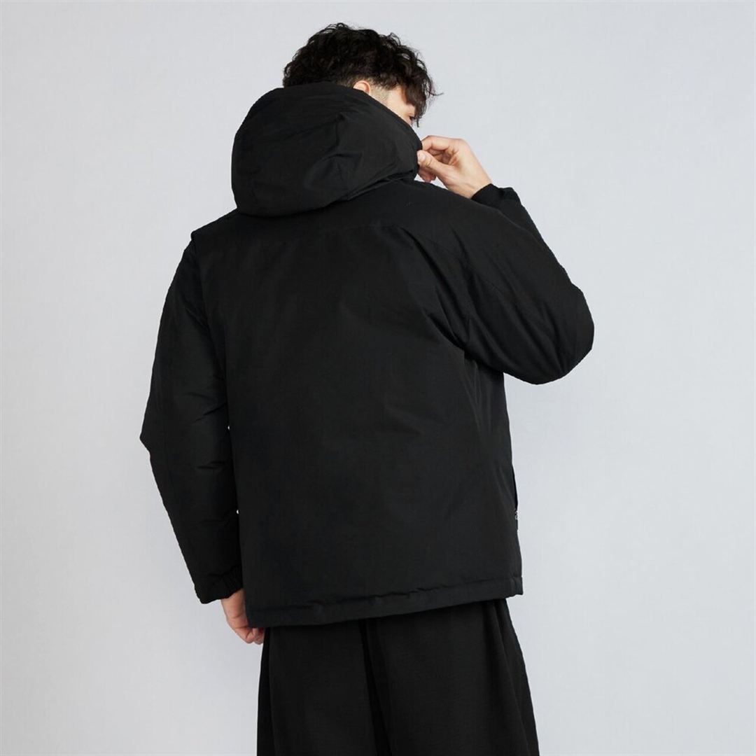 【吸湿発熱】WINDSTOPPER ダウラギリライトダウンジャケット ブラック XL