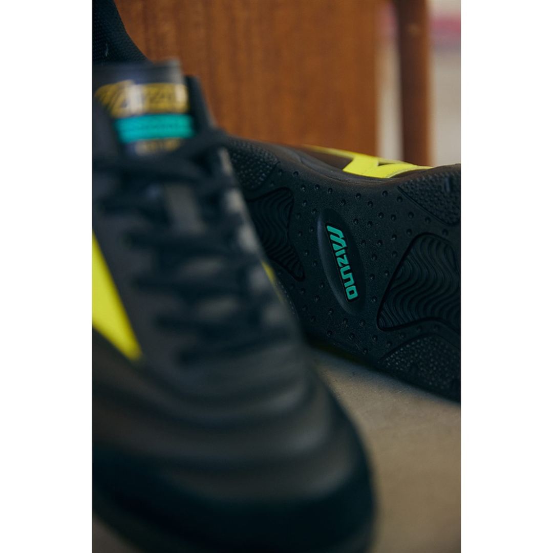 MORELIA LS ブラック×イエロー×グリーン 30.0