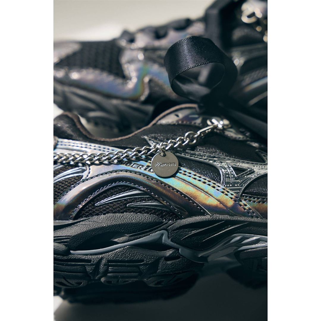 WAVE RIDER 10 ブラック×シルバー×メタリックブラック 24.5