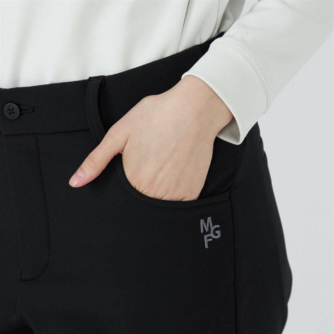 【MGFコレクション】ウォータープルーフストレッチライディングパンツ ブラック S