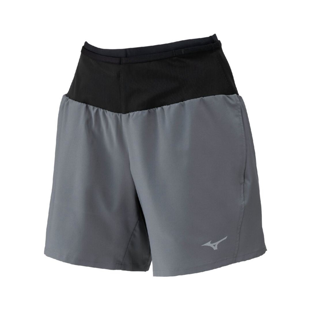 ランニング マルチポケットパンツ プラス 6.5インチ グレー XL