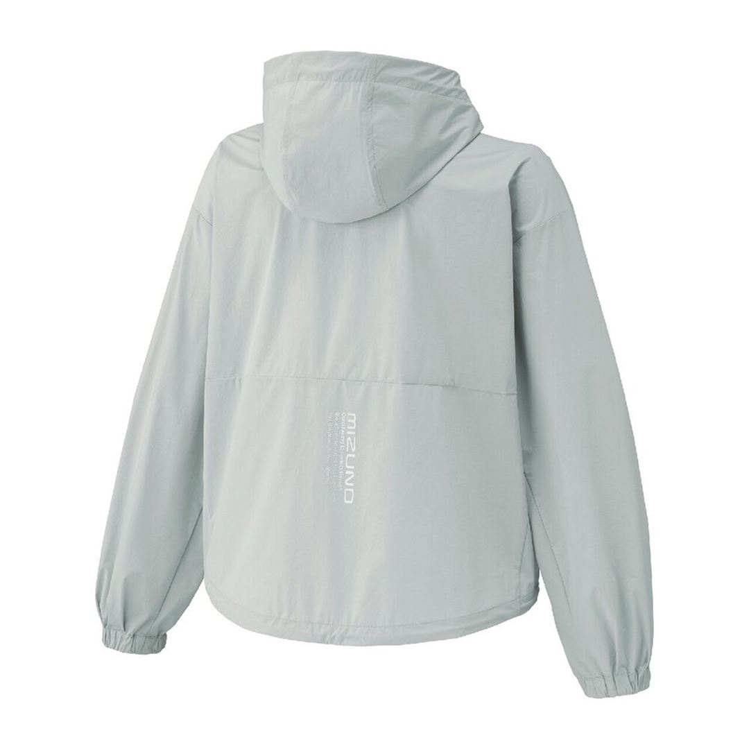 【ミズノ直営限定】ストレッチシアーブルゾン グレイッシュサックス S