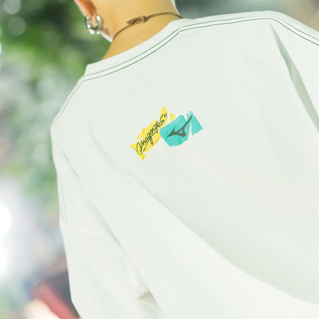 Dragon76ルーズフィットTシャツ(長袖) ホワイト XL