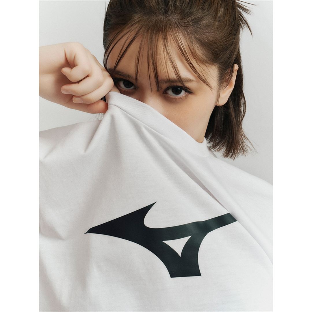 【ミズノ直営限定】THE MZ TEE ビッグロゴTシャツ ホワイト XL