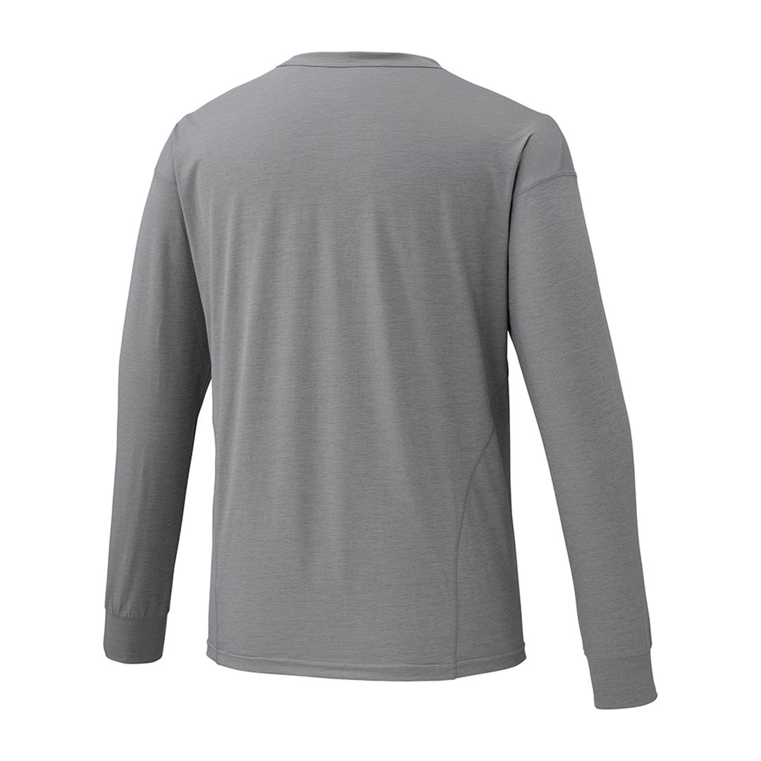 ストレッチソフトドライTシャツ(長袖) フロストグレー XL