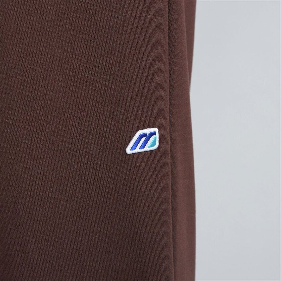 【ミズノ直営限定】モノグラムMポリエステルスパントスウェットパンツ ブラック XL