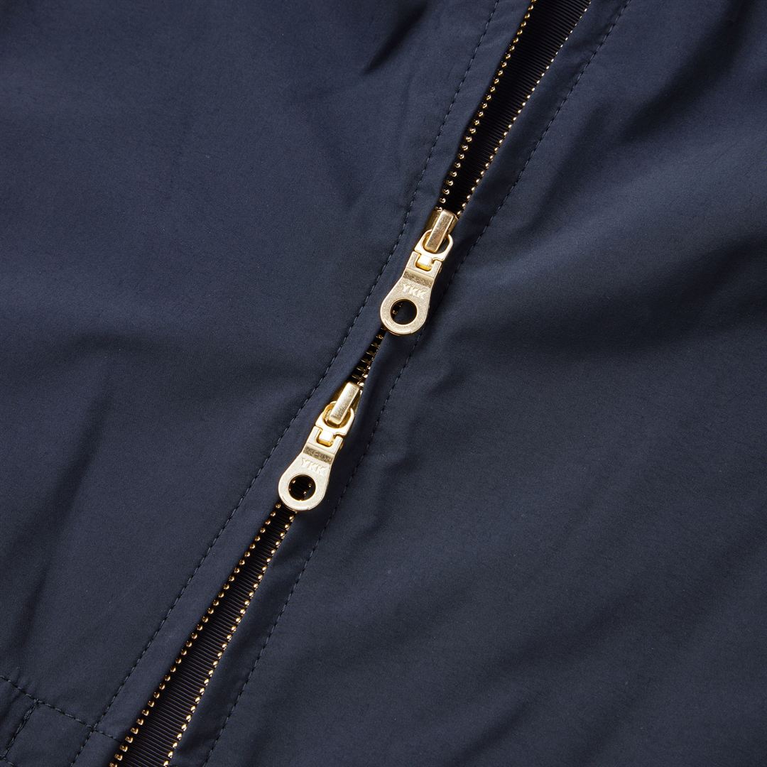 【ROPE／吸湿発熱】WINDSTOPPER ギャザーハーフコート ブラック 38