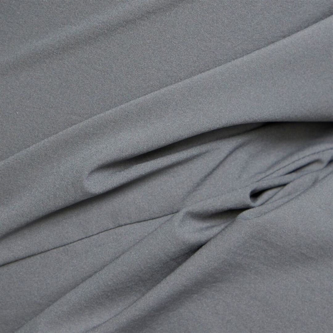 MIZUNO BUDDYストレッチ撥水テーパードパンツ チャコール S