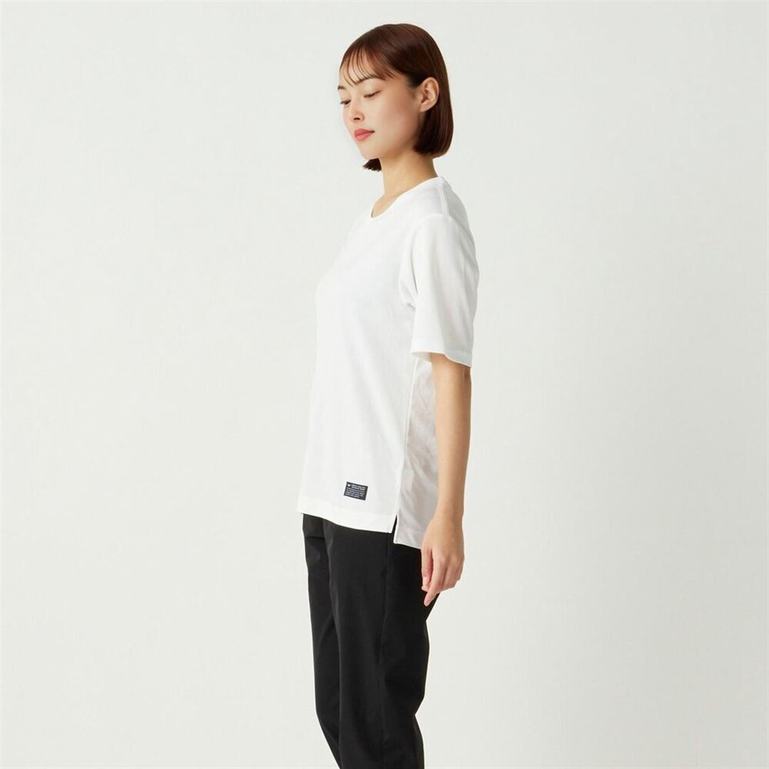 【ミズノ直営限定／接触冷感】アイスタッチTシャツ ホワイト XL