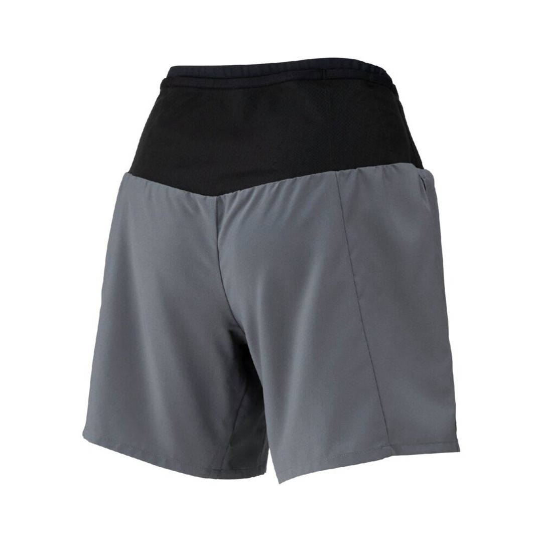 ランニング マルチポケットパンツ プラス 6.5インチ グレー XL