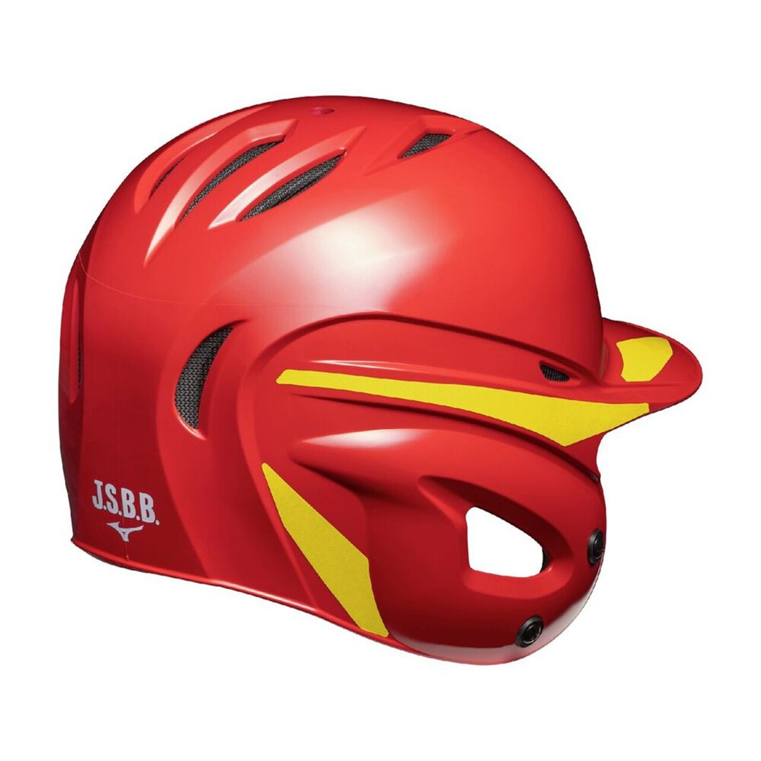 MIZUNO HELMET DECAL(ヘルメットカスタムシール) イエロー